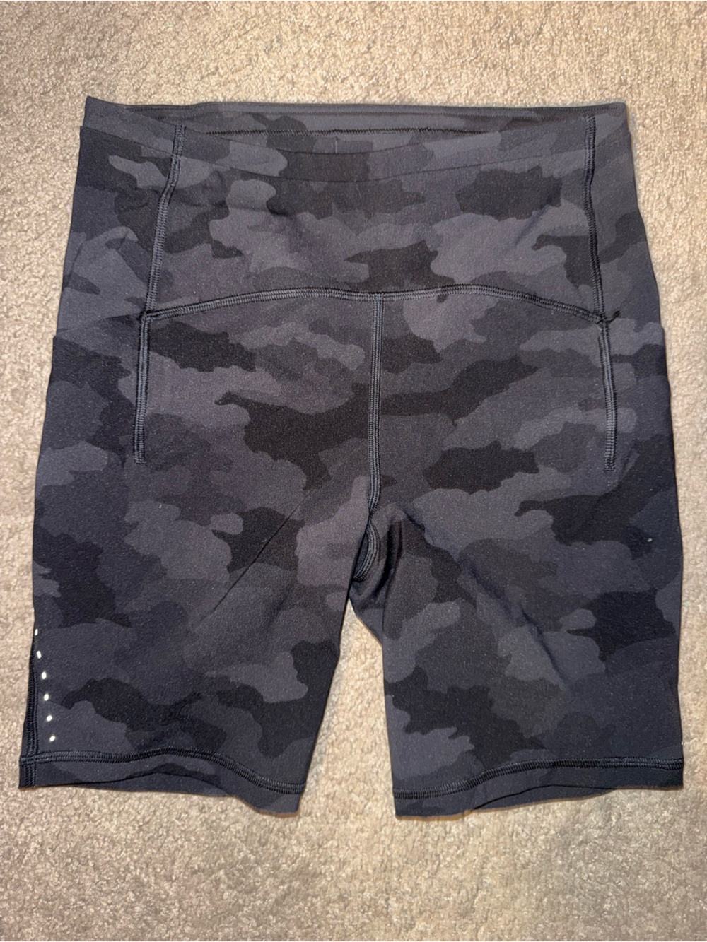 Lululemon Black Camo Women’s Shorts